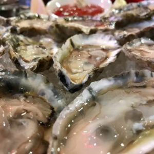Oysters on the Half Shell at Sea Shore Restaurant
