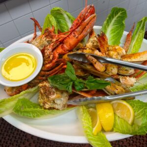 Shellfish Feast at Sea Shore Restaurant