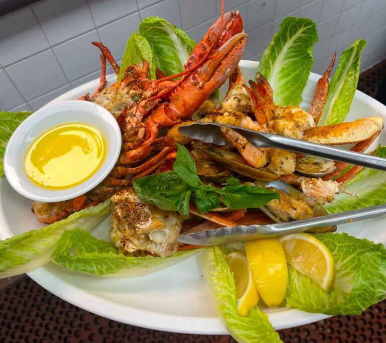 Shellfish Feast at Sea Shore Restaurant